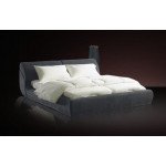 Wholesale DeRucci Bed Frame KB-117 (Dark Gray)